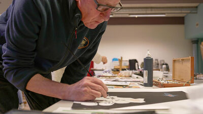 Atelier olieverfschilderen