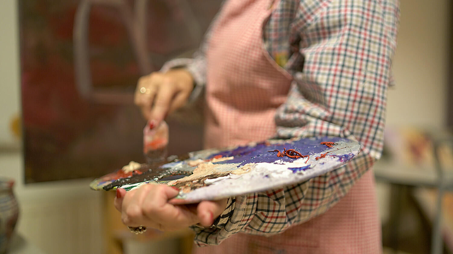 Atelier tekenen en schilderen 50+