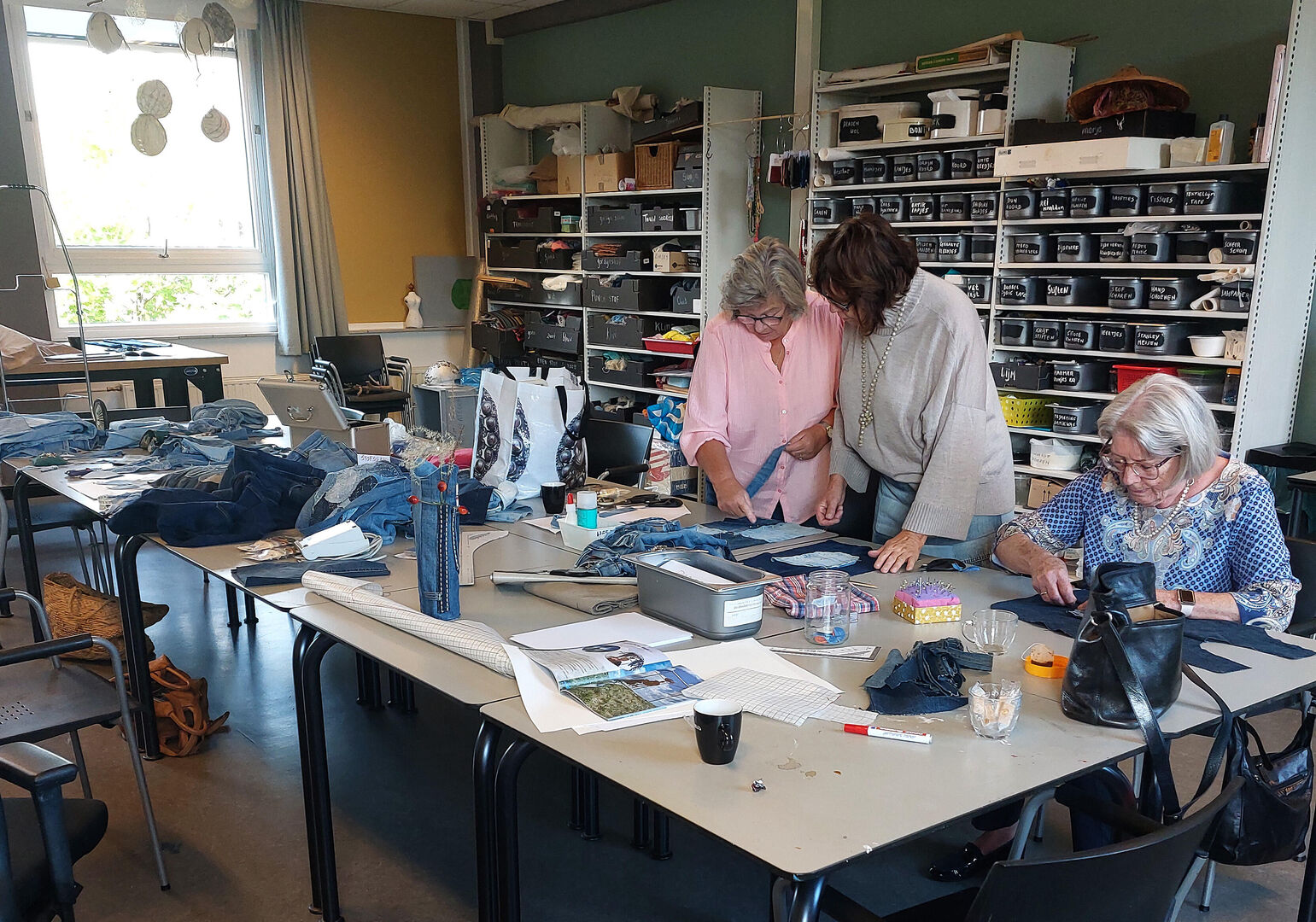 Jeans café (textiel)