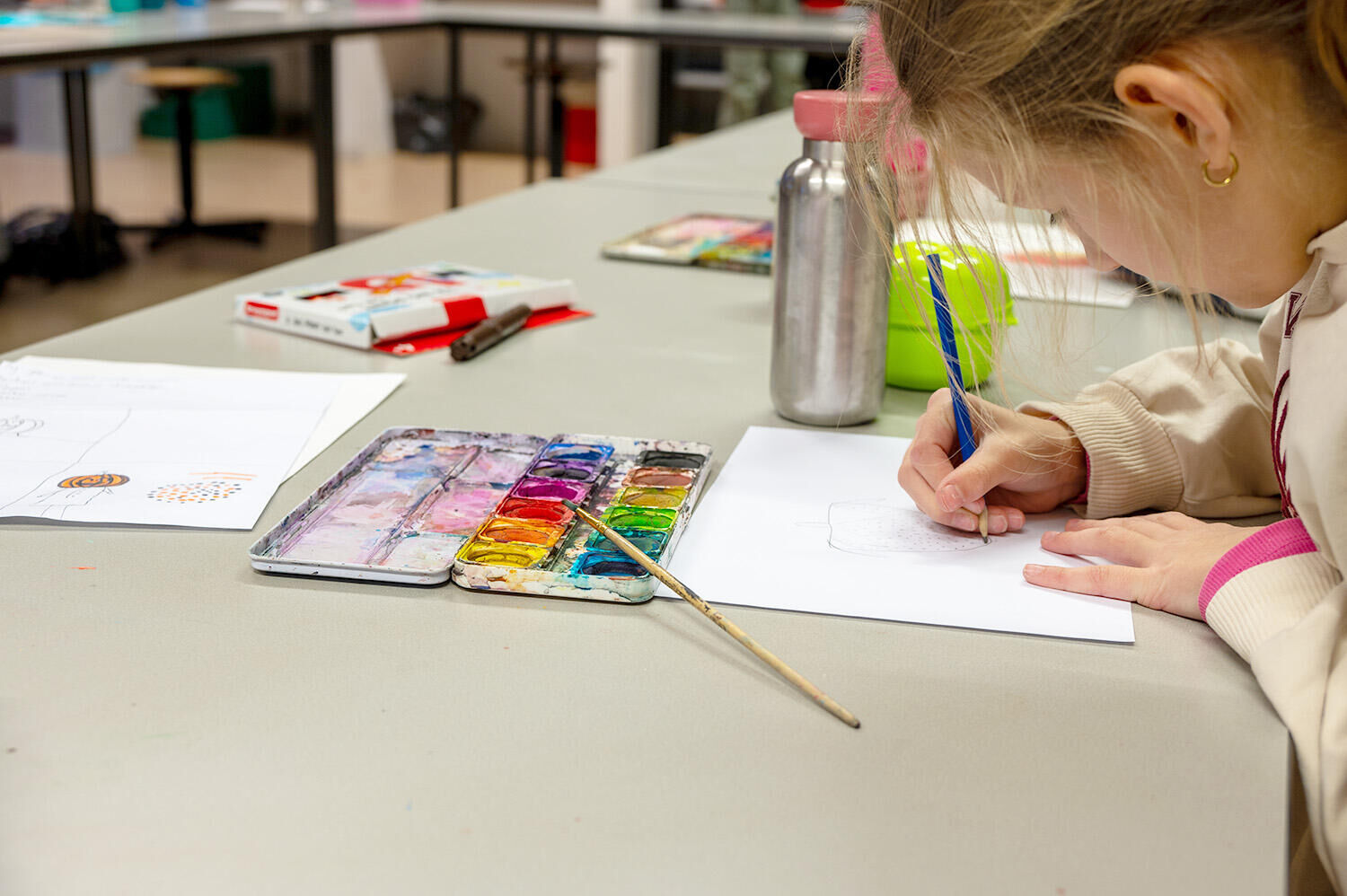 Tekenen en schilderen en grafiek 9-12 jaar groep 1